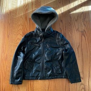 Kids Urban Republic faux leather jacket size 6